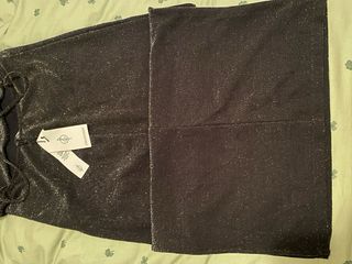 Vestido largo negro de fiesta talla M