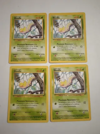 Cartas Pokémon Weedle