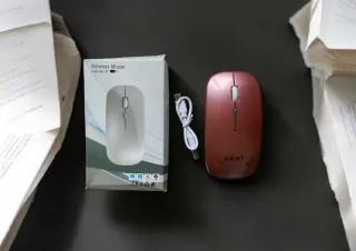 Mouse Ricaricabile EAGET Gold/Pink