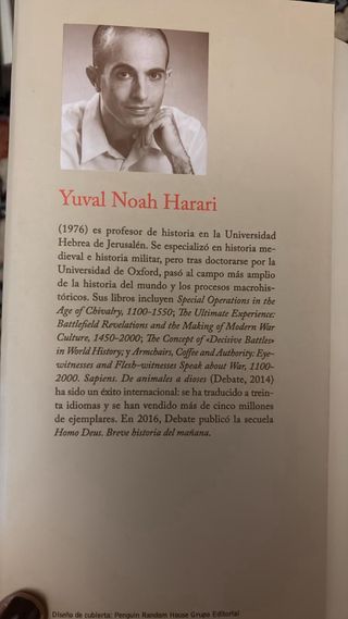 21 lecciones para el siglo XXI.Homo Deus/ Sapiens.