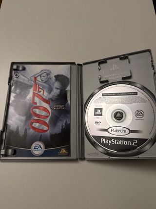 007: Todo o Nada PS2 Platinum completo