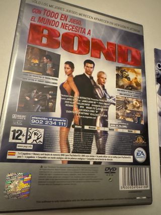 007: Todo o Nada PS2 Platinum completo