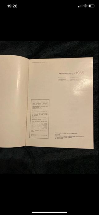 Annuario fotografico italiano 1985