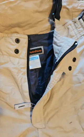 Pantaloni Snowboard Quechua XL Beige