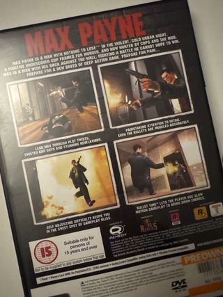 Max Payne PS2 (PlayStation 2) - ingles completo