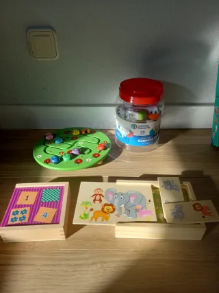 Lote juegos educativos infantiles