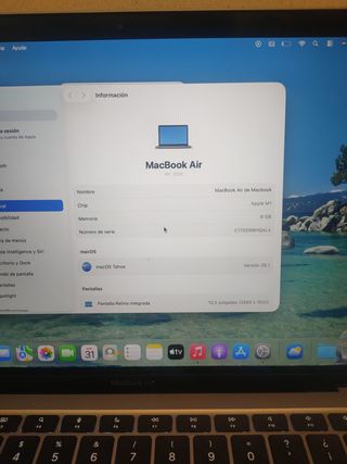 MACBOOK AIR M1 - 100% SALUD BATERIA