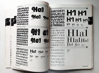 Catálogo Mecanorma tipografía