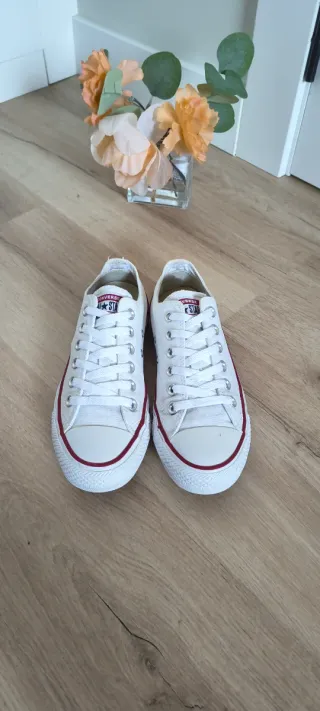 Converse talla 38 color blanco