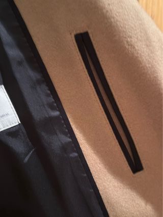 Abrigo moderno Zara Marrón Talla M