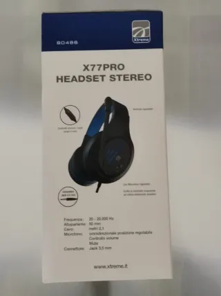 Cuffie Xtreme X77 per PS4/PS5