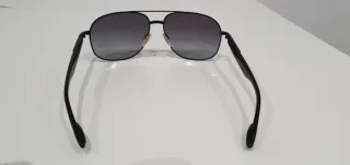Gafas de sol Prada aviador negras degradado a gris