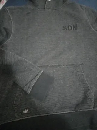 Felpa grigia SDN bambino