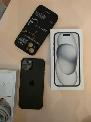 iPhone 15 Apple Nero/Grigio
