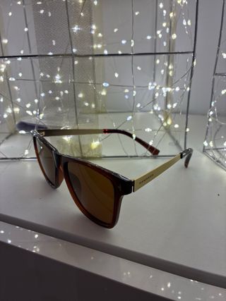 Gafas de sol Hawkers marrones y doradas