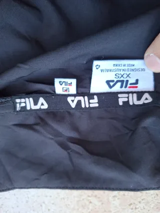 Impermeabile donna FILA S nero