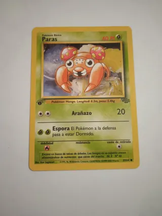 Carta Pokémon Paras