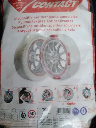 Cadenas de nieve textiles - Talla 3