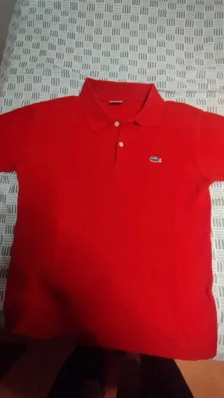 Polo Lacoste Rojo