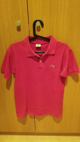 Polo Lacoste Rojo