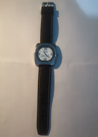 Orologio Lonsdale nero e argento
