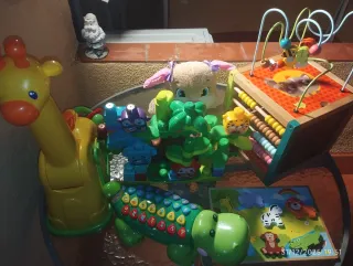 Lote de juguetes infantiles variados