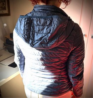 Plumas Massimo Dutti entretiempo Talla M