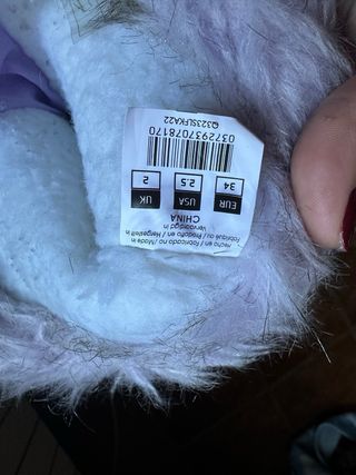 Botas de Nieve Frozen Moradas y Blancas