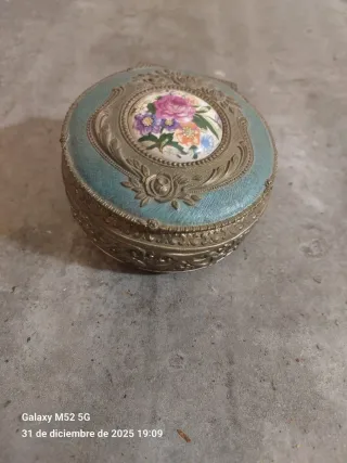 Caja Joyero Vintage Florales