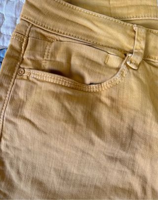 Pantalón mujer Springfield amarillo