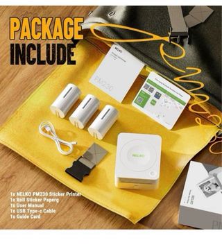 Mini Impresora Térmica Nelko Bluetooth + 3 rollos