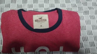 Camiseta Hollister Roja Talla M