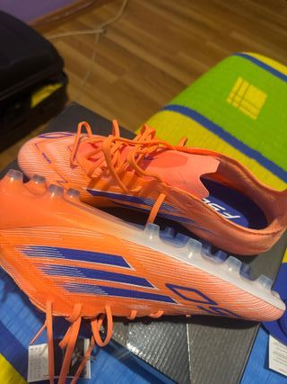 Botas Adidas F50 Naranja Talla 44.5