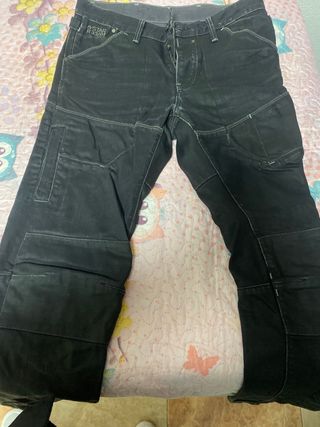 2 Pantalones G-Star RAW Negros Talla L