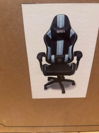 Silla Gaming NASA Atlantis Negra/Azul