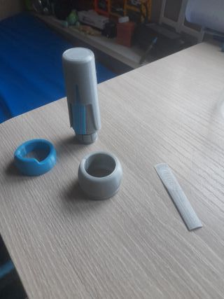 Boquilla y ligadura para clarinete