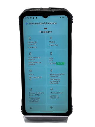 MOVIL DODGEE V MAX PLUS 512 GB 16 GB RAM + CARGADOR