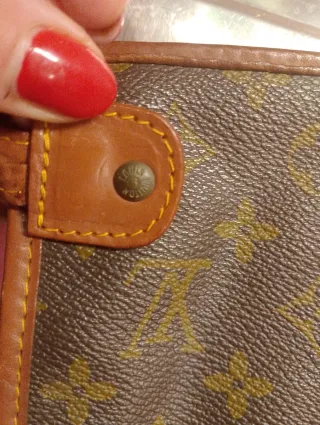 Pochette Louis Vuitton vintage marrone