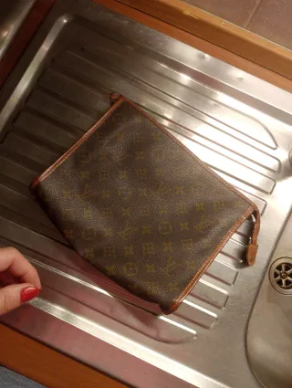 Pochette Louis Vuitton vintage marrone