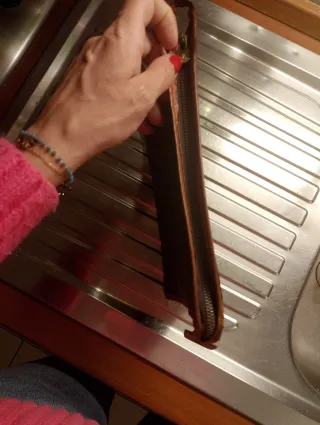 Pochette Louis Vuitton vintage marrone