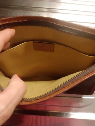 Pochette Louis Vuitton vintage marrone