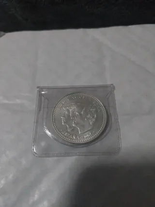 Moneda 12 Euros España 2005 plata
