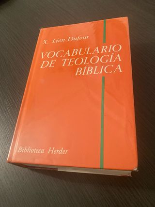 Vocabulario de teologia biblica (Spanish Edition)