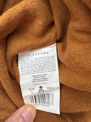 Jersey Scalpers Mostaza Talla L