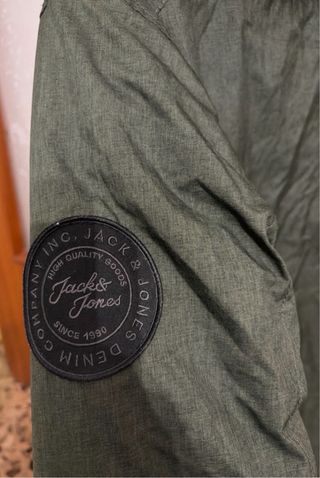 Chaqueta Jack & Jones Negra/Verde
