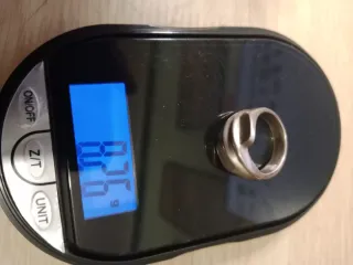 Anillo Plata Antiguo Diseño Ondulado