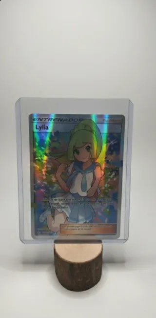 Carta Pokémon Lylia Entrenador 151/156 Holográfica