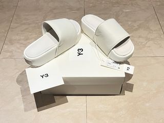 Adidas Y-3 Slides Blancas