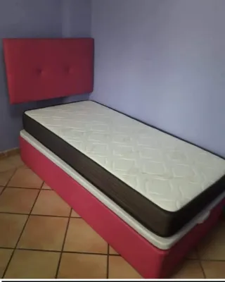Cama canapé tapizada