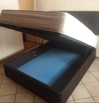 Cama canapé tapizada